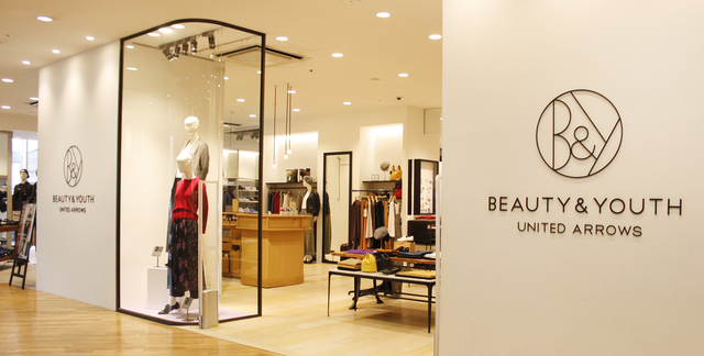 Beauty Youth United Arrows 衣料品 天文館 かごぶら