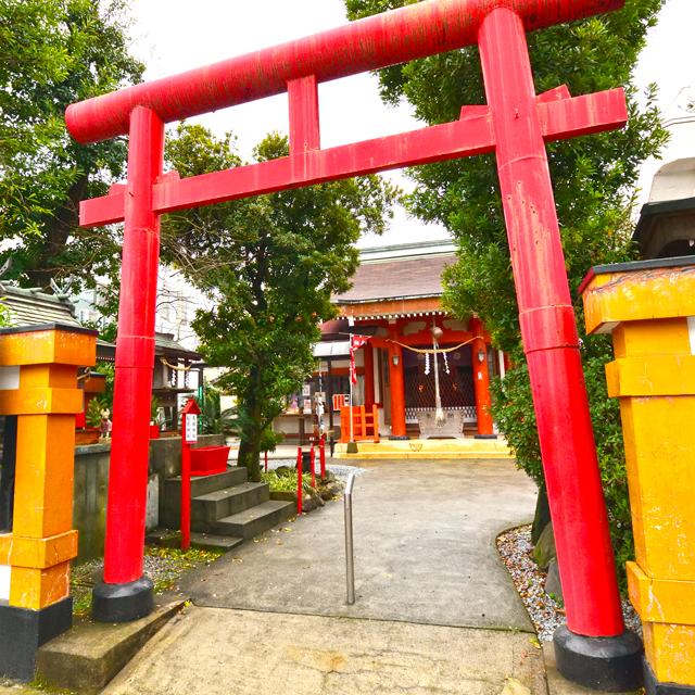 神明神社の写真