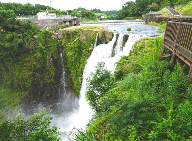 雄川の滝 上流展望所の写真