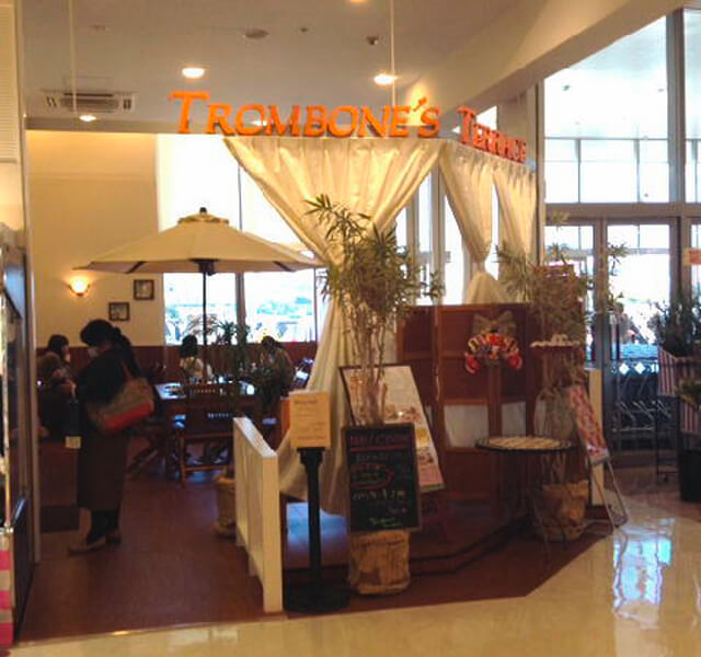 Trombone's coffeeテラス店の写真