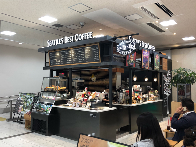Seattle’s Best Coffee 新幹線鹿児島中央駅店の写真